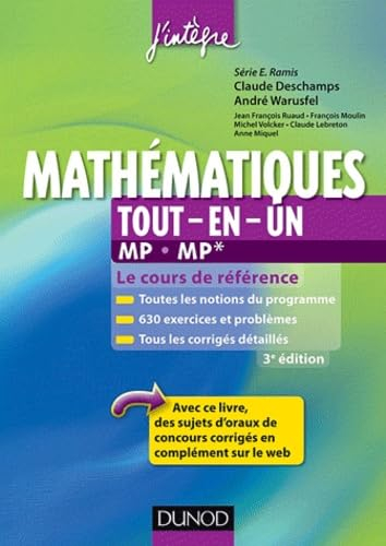 Mathématiques tout-en-un MP-MP* : le cours de référence