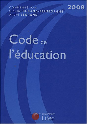 Code de l'éducation 2008