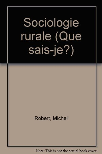 Sociologie rurale