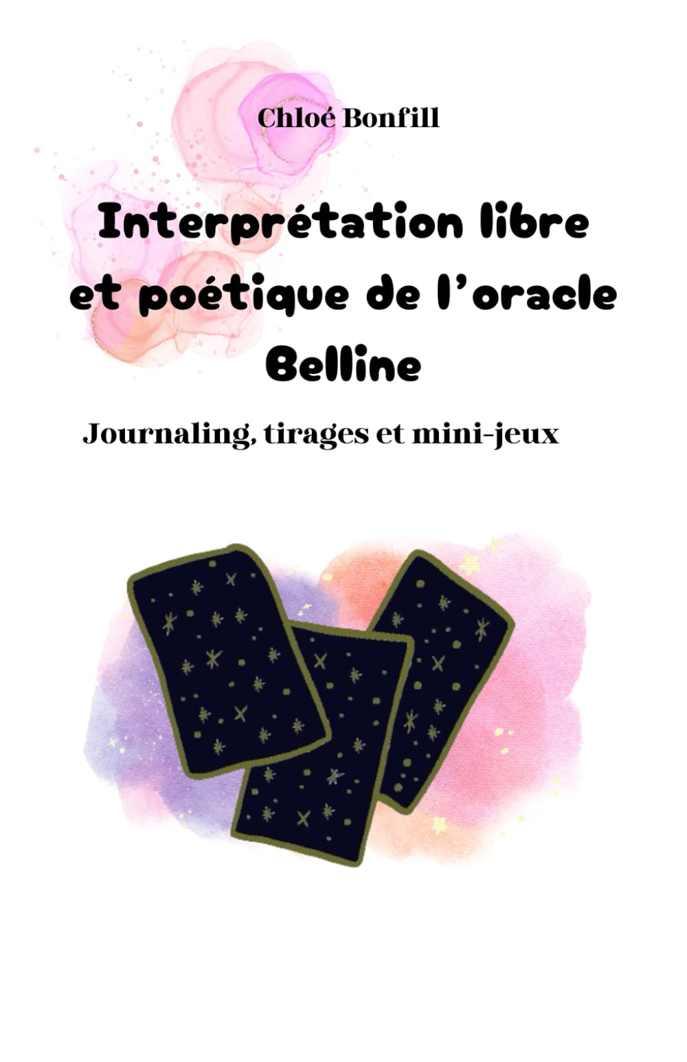 Interprétation libre et poétique de l’oracle Belline ( version noir et blanc ): Journaling, tirages 