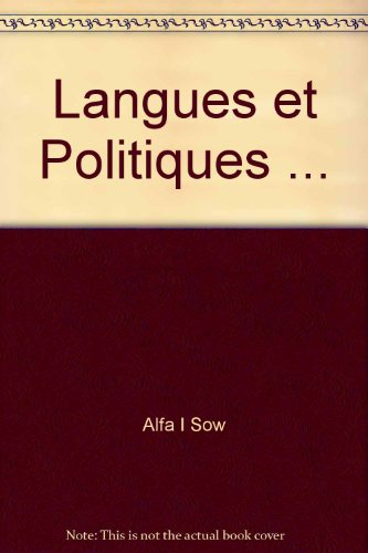 Langues et politiques de langues en Afrique noire : l'expérience de l'UNESCO