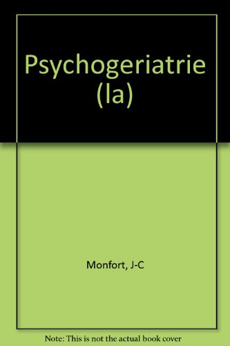 la psychogériatrie