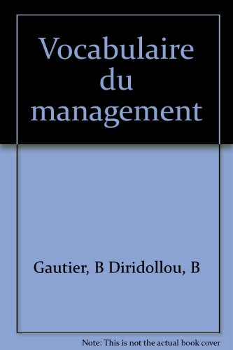vocabulaire du management