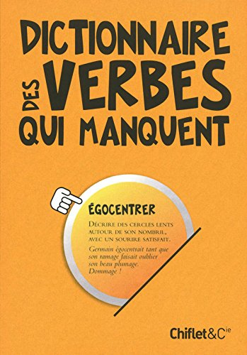 Dictionnaire des verbes qui manquent