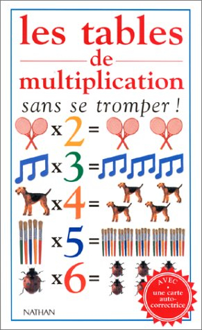 Les tables de multiplication