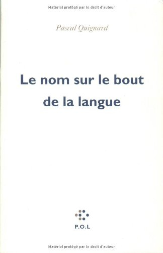 Le nom sur le bout de la langue