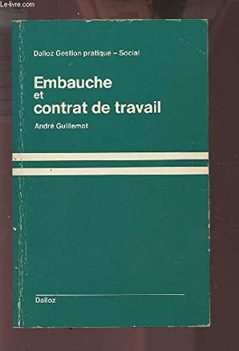 Embauche et contrat de travail
