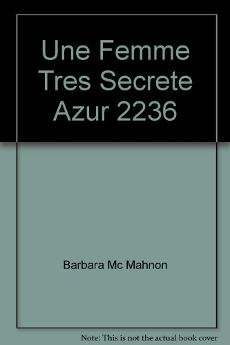 une femme tres secrete azur 2236