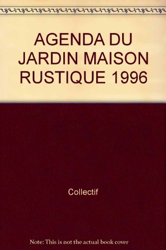 agenda du jardin maison rustique 1996