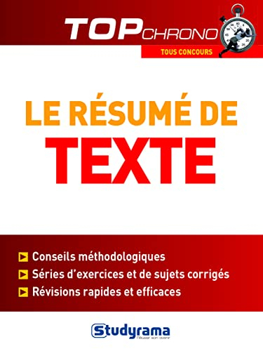 Le résumé de texte : tous concours