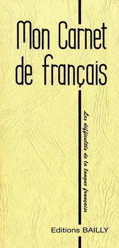 Mon carnet de français : vocabulaire, 6e à 3e