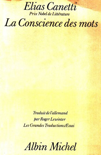 La conscience des mots : essais