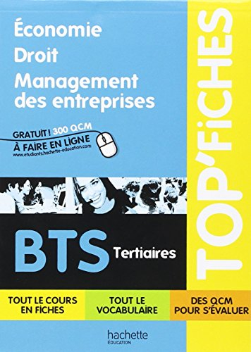 Economie, droit, management des entreprises, BTS tertiaires