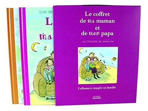 Le coffret de ma maman et de mon papa ou L'histoire de notre vie : 2 albums à remplir en famille