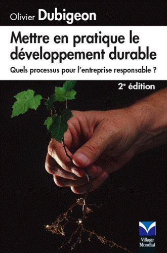 Mettre en pratique le développement durable : quels processus pour l'entreprise responsable ?