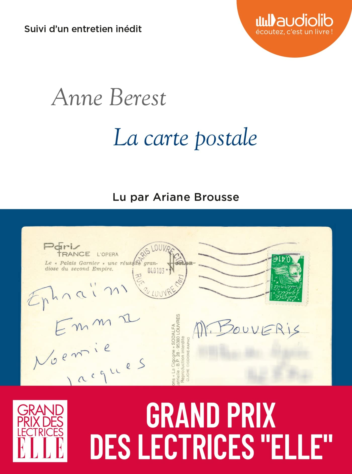 La carte postale : suivi d'un entretien inédit avec l'autrice