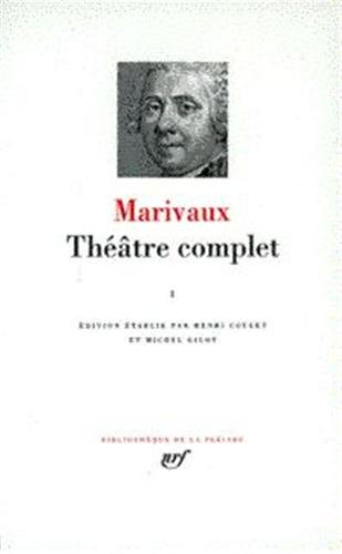 marivaux : théâtre complet, tome 1