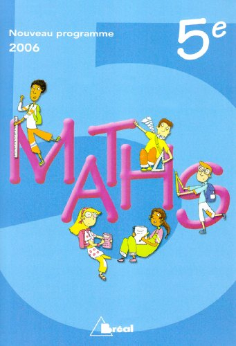 Maths 5e : nouveau programme 2006