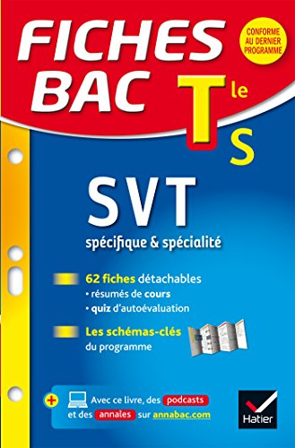 SVT spécifique & spécialité, terminale S