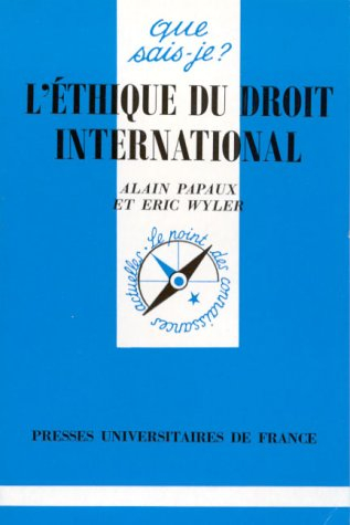 L'éthique du droit international