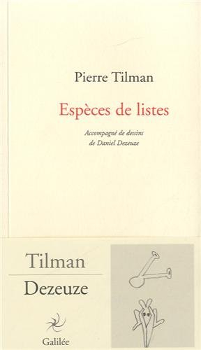 Espèces de listes