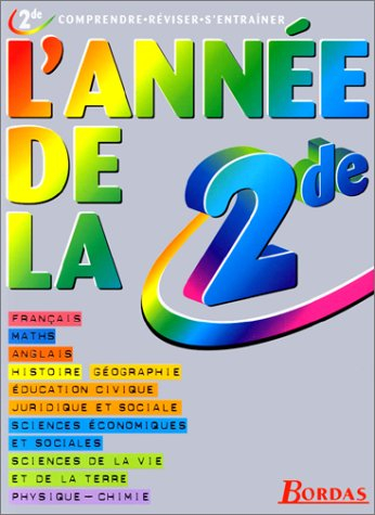 l'annee de la 2de    (ancienne edition)