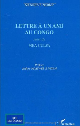 Lettre à un ami au Congo : sur la vie des immigrés, le travail, l'intégration, la discrimination pos
