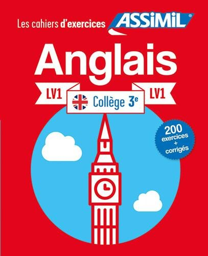 Anglais, collège 3e, LV1