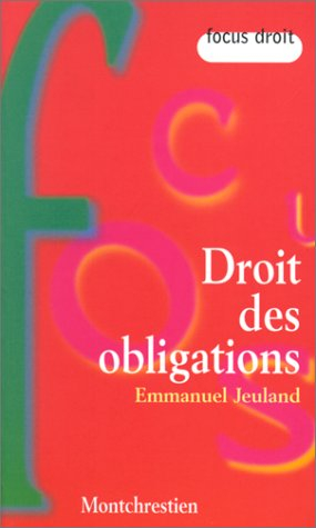 le droit des obligations