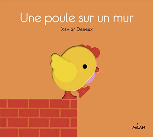 Une poule sur un mur