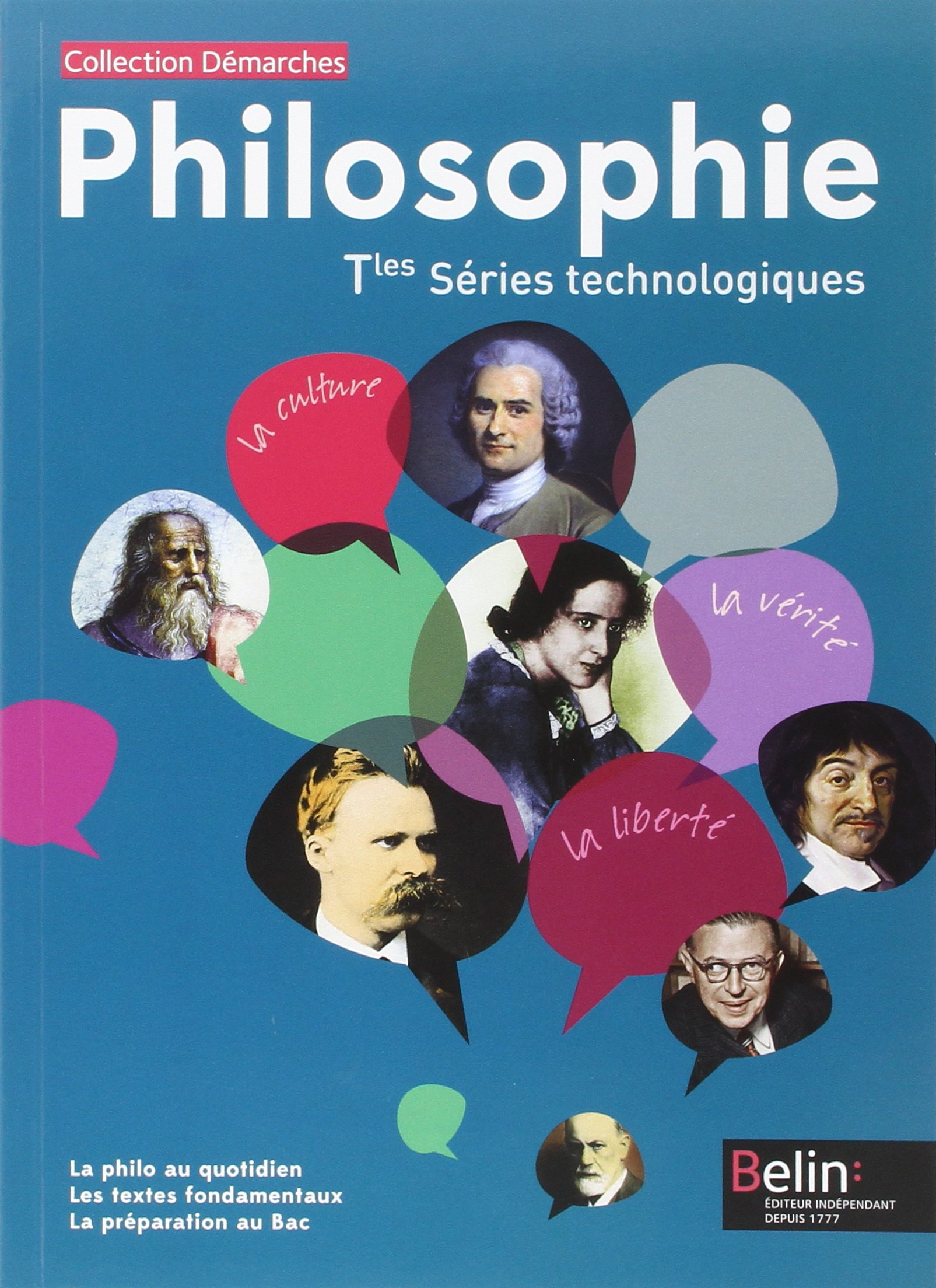 Philosophie : terminales séries technologiques