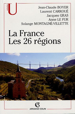 La France : les 26 régions