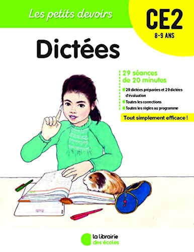 Dictées CE2, 8-9 ans : 29 séances de 20 minutes