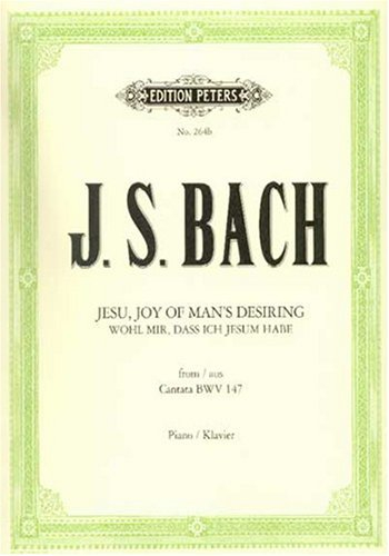 Jésus que ma Joie Demeure Bwv147 - Piano