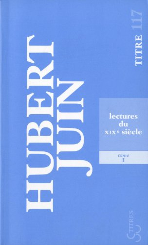 Lectures du XIXe siècle. Vol. 1