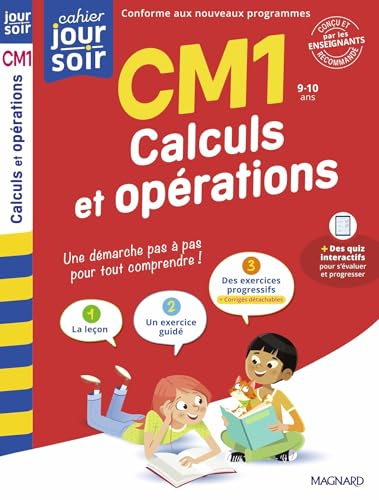 Calculs et opérations CM1, 9-10 ans