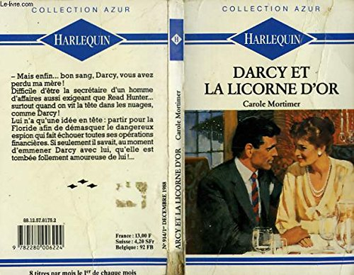 darcy et la licorne d'or (collection azur)