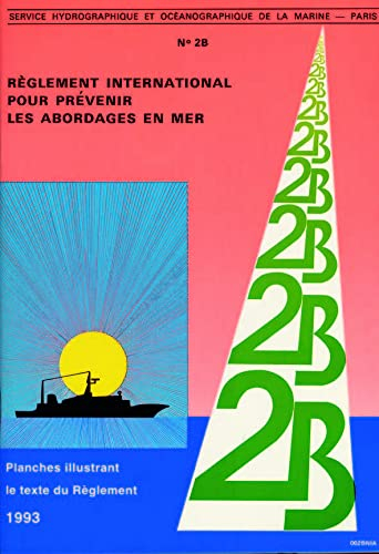 Carte marine : Règlement international pour prévenir les abordages en mer, planche