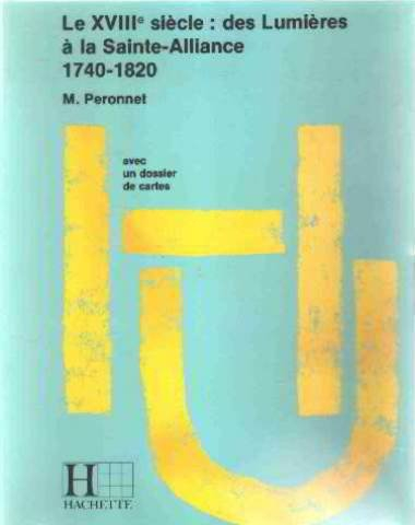 le 18es ds lumieres a la sainte alliance 1740-1820