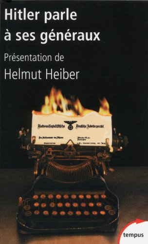 Hitler parle à ses généraux