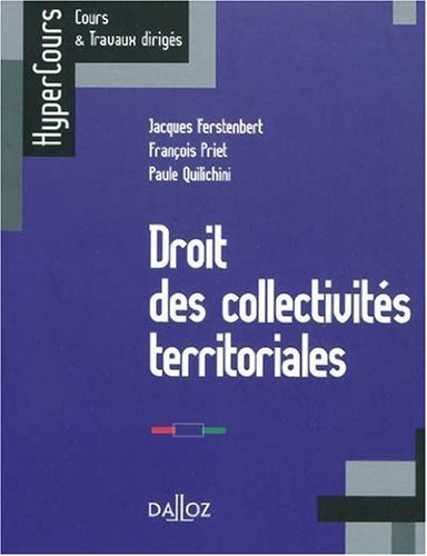 Droit des collectivités territoriales