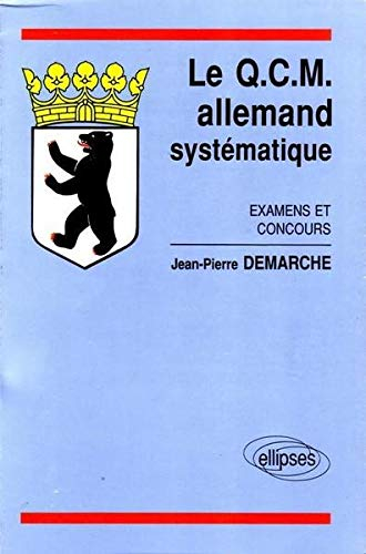 Le QCM allemand systématique : examens et concours