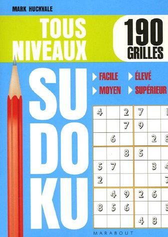 Sudoku tous niveaux : 190 jeux
