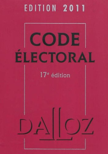Code électoral 2011