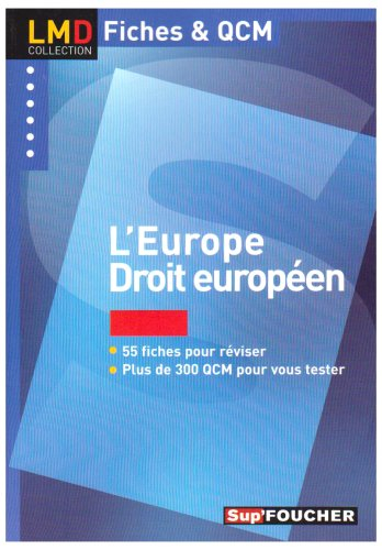 L'Europe, droit européen