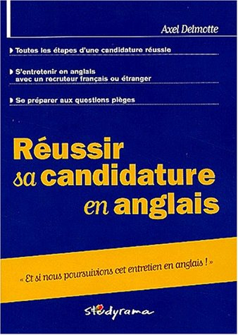 réussir sa candidature en anglais