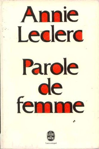 parole de femme