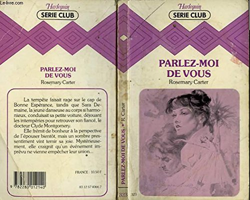 parlez-moi de vous (harlequin) [broché] by carter, rosemary