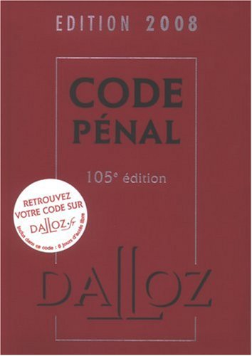 Code pénal 2008