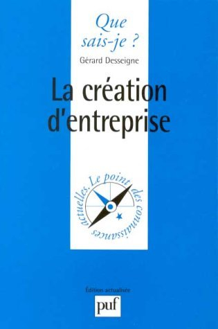 La création d'entreprise